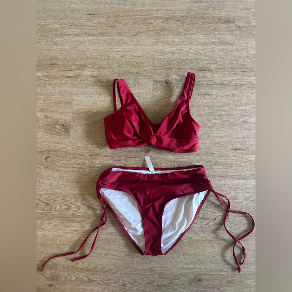 Chic Red Bikini Set for Women